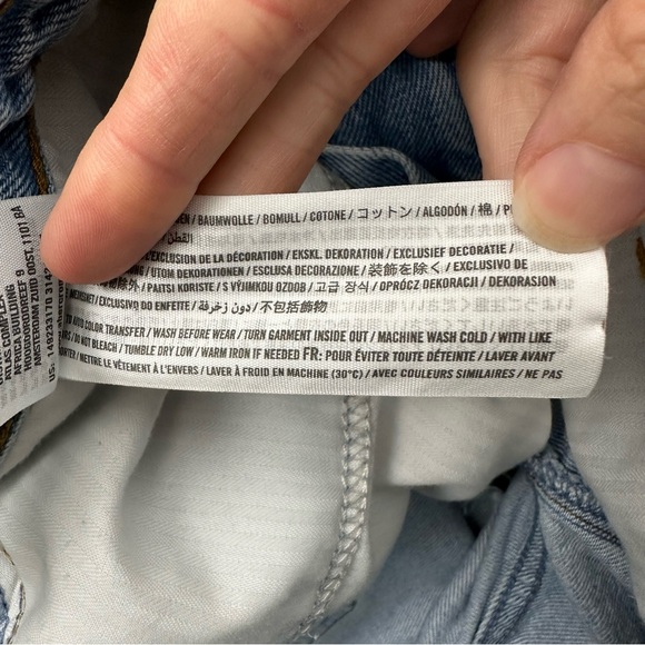 Abercrombie & Fitch Harper Low Rise Shorts Embroidered Floral Festival W 10 30 - Picture 6 of 10